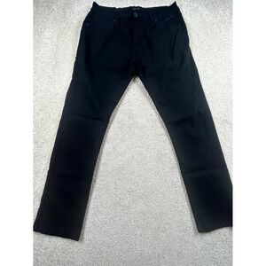 G Fried Denim Jeans Mens 36x30 Black Cotton Dark Wash Straight Leg Outdoor Wear